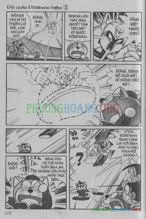 The Doraemon Special (Đội quân Doraemons Đặc Biệt+Đội quân Đôrêmon Thêm) Chapter 3 trang 111
