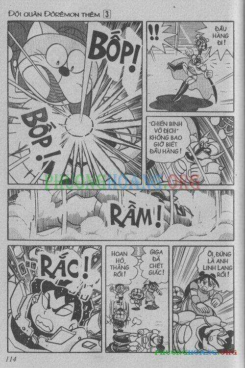 The Doraemon Special (Đội quân Doraemons Đặc Biệt+Đội quân Đôrêmon Thêm) Chapter 3 trang 113