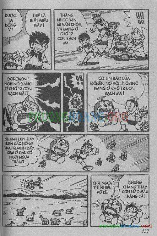 The Doraemon Special (Đội quân Doraemons Đặc Biệt+Đội quân Đôrêmon Thêm) Chapter 3 trang 136