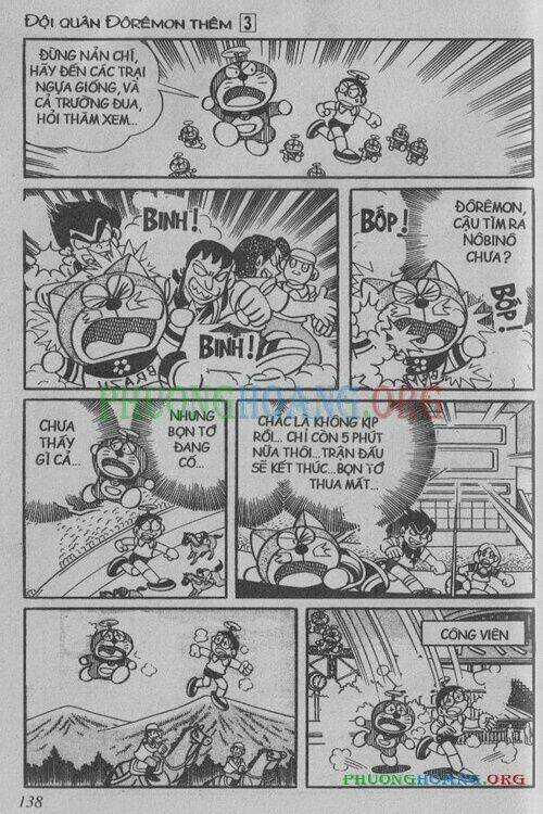 The Doraemon Special (Đội quân Doraemons Đặc Biệt+Đội quân Đôrêmon Thêm) Chapter 3 trang 137