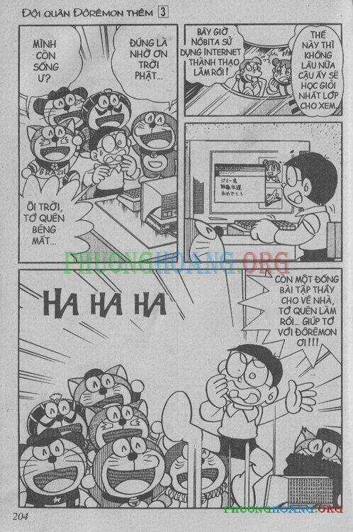 The Doraemon Special (Đội quân Doraemons Đặc Biệt+Đội quân Đôrêmon Thêm) Chapter 3 trang 201