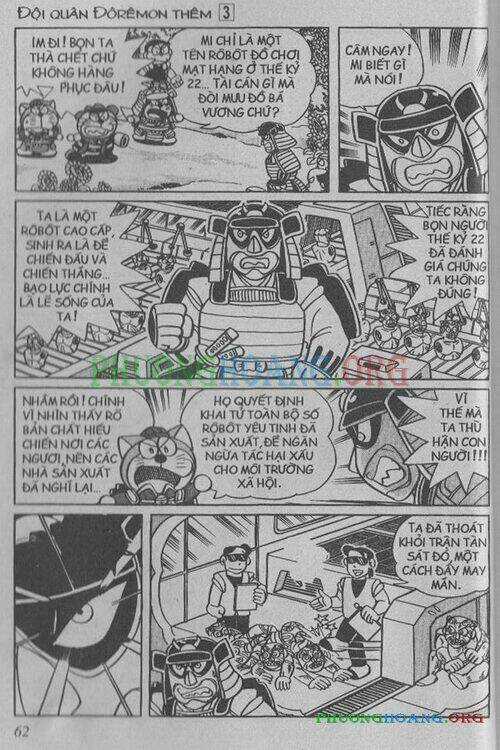 The Doraemon Special (Đội quân Doraemons Đặc Biệt+Đội quân Đôrêmon Thêm) Chapter 3 trang 61