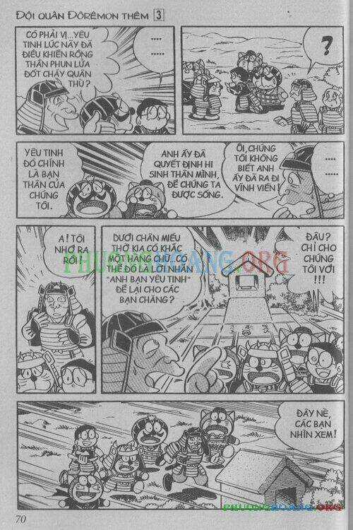The Doraemon Special (Đội quân Doraemons Đặc Biệt+Đội quân Đôrêmon Thêm) Chapter 3 trang 69