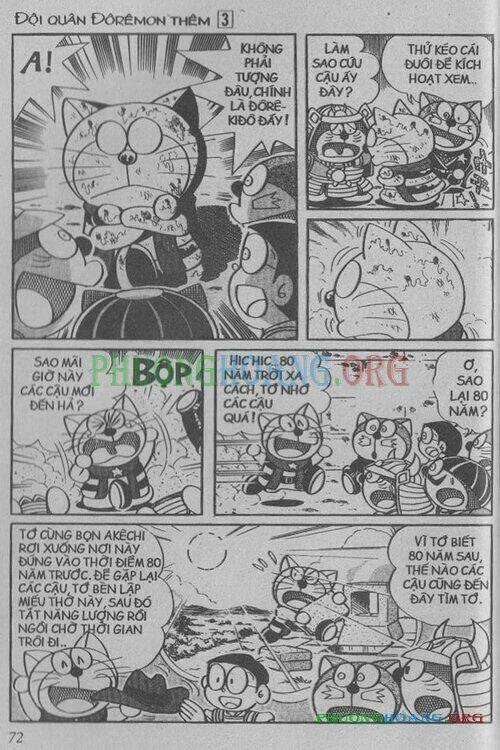 The Doraemon Special (Đội quân Doraemons Đặc Biệt+Đội quân Đôrêmon Thêm) Chapter 3 trang 71