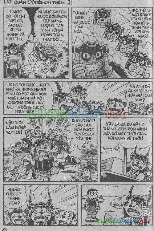 The Doraemon Special (Đội quân Doraemons Đặc Biệt+Đội quân Đôrêmon Thêm) Chapter 3 trang 79