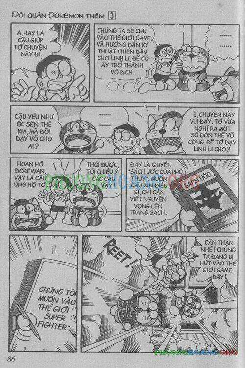 The Doraemon Special (Đội quân Doraemons Đặc Biệt+Đội quân Đôrêmon Thêm) Chapter 3 trang 85