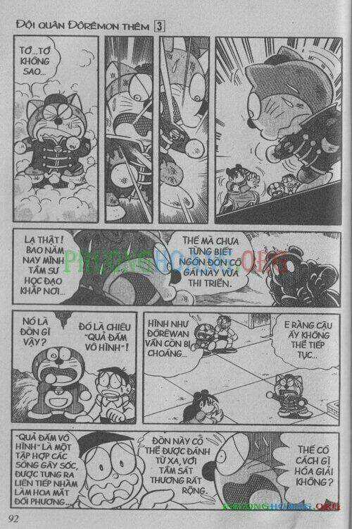 The Doraemon Special (Đội quân Doraemons Đặc Biệt+Đội quân Đôrêmon Thêm) Chapter 3 trang 91