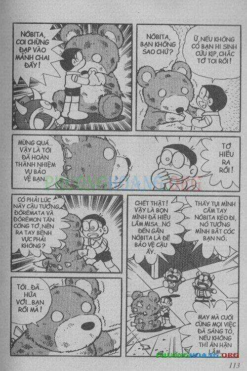 The Doraemon Special (Đội quân Doraemons Đặc Biệt+Đội quân Đôrêmon Thêm) Chapter 4 trang 110