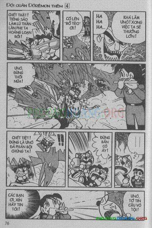 The Doraemon Special (Đội quân Doraemons Đặc Biệt+Đội quân Đôrêmon Thêm) Chapter 4 trang 73
