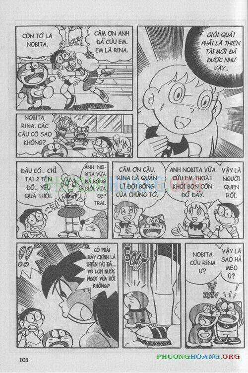 The Doraemon Special (Đội quân Doraemons Đặc Biệt+Đội quân Đôrêmon Thêm) Chapter 5 trang 103