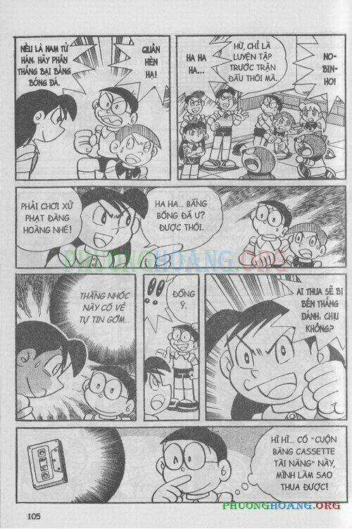 The Doraemon Special (Đội quân Doraemons Đặc Biệt+Đội quân Đôrêmon Thêm) Chapter 5 trang 105