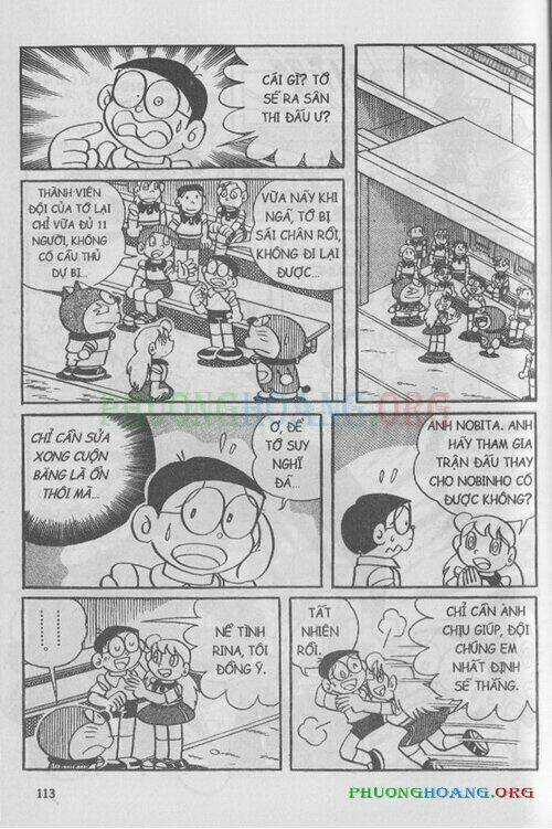 The Doraemon Special (Đội quân Doraemons Đặc Biệt+Đội quân Đôrêmon Thêm) Chapter 5 trang 113