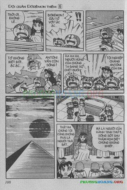 The Doraemon Special (Đội quân Doraemons Đặc Biệt+Đội quân Đôrêmon Thêm) Chapter 6 trang 106