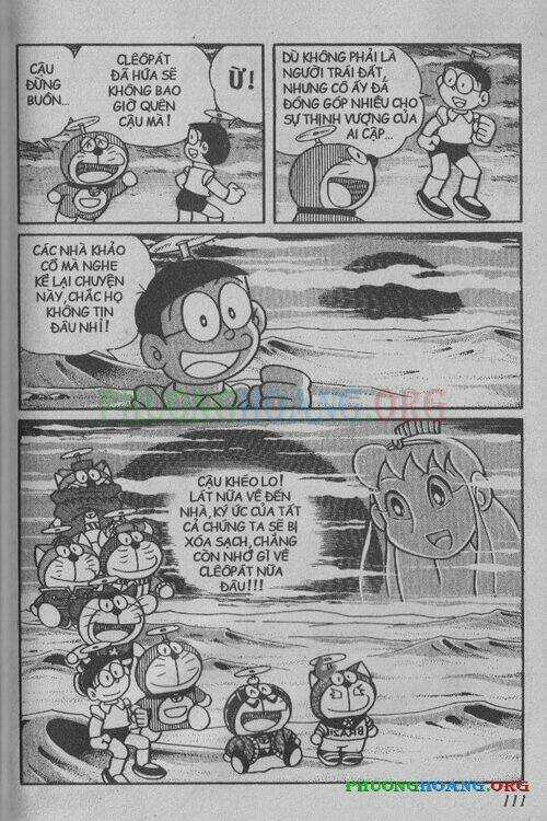 The Doraemon Special (Đội quân Doraemons Đặc Biệt+Đội quân Đôrêmon Thêm) Chapter 6 trang 109