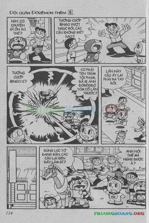 The Doraemon Special (Đội quân Doraemons Đặc Biệt+Đội quân Đôrêmon Thêm) Chapter 6 trang 112