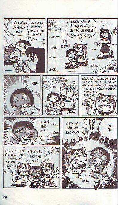 The Doraemon Special (Đội quân Doraemons Đặc Biệt+Đội quân Đôrêmon Thêm) Chapter 7 trang 191