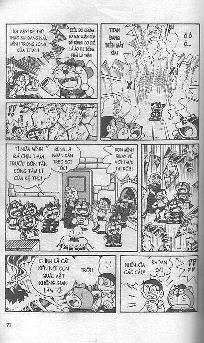 The Doraemon Special (Đội quân Doraemons Đặc Biệt+Đội quân Đôrêmon Thêm) Chapter 7 trang 71