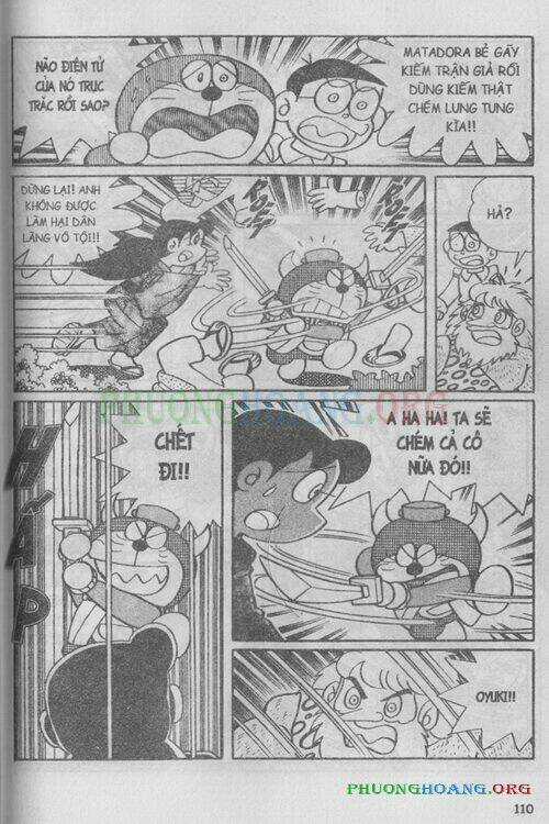 The Doraemon Special (Đội quân Doraemons Đặc Biệt+Đội quân Đôrêmon Thêm) Chapter 8 trang 110