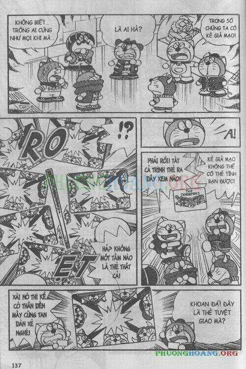 The Doraemon Special (Đội quân Doraemons Đặc Biệt+Đội quân Đôrêmon Thêm) Chapter 8 trang 137