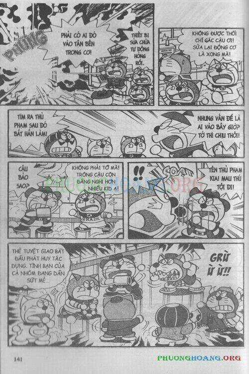 The Doraemon Special (Đội quân Doraemons Đặc Biệt+Đội quân Đôrêmon Thêm) Chapter 8 trang 141