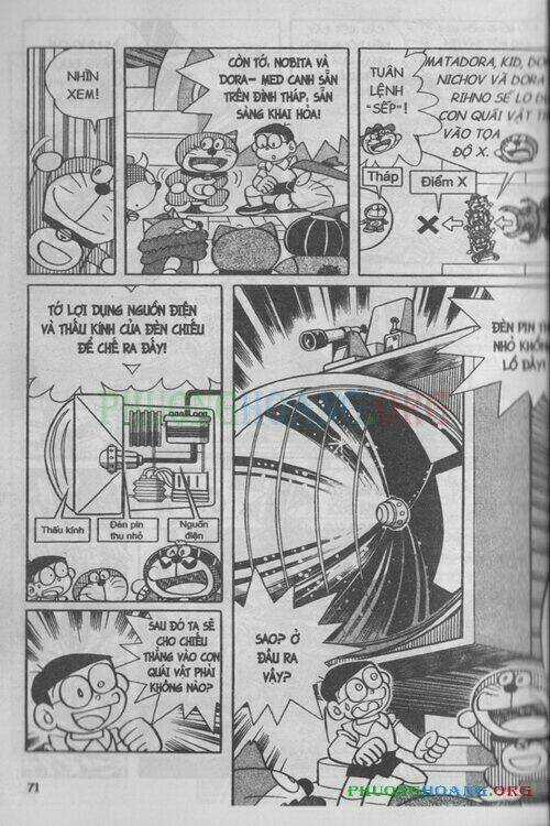 The Doraemon Special (Đội quân Doraemons Đặc Biệt+Đội quân Đôrêmon Thêm) Chapter 8 trang 71