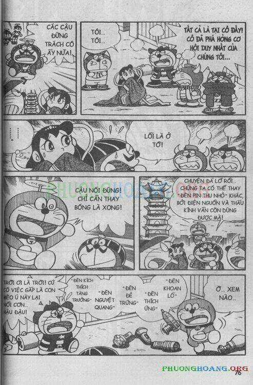 The Doraemon Special (Đội quân Doraemons Đặc Biệt+Đội quân Đôrêmon Thêm) Chapter 8 trang 76