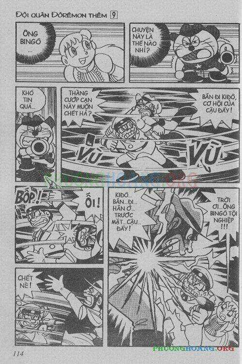 The Doraemon Special (Đội quân Doraemons Đặc Biệt+Đội quân Đôrêmon Thêm) Chapter 9 trang 112