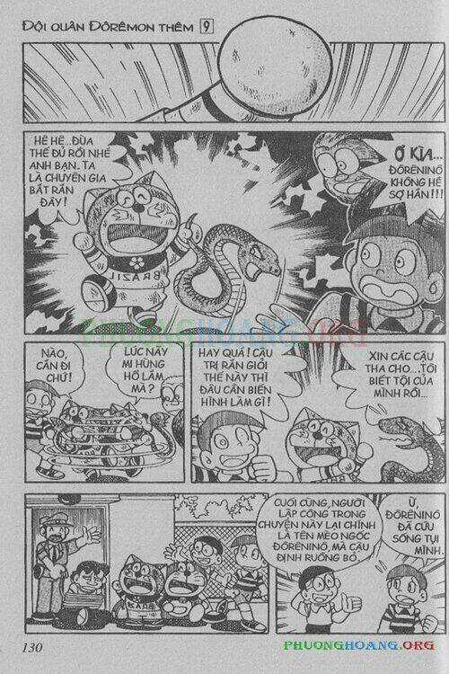 The Doraemon Special (Đội quân Doraemons Đặc Biệt+Đội quân Đôrêmon Thêm) Chapter 9 trang 128