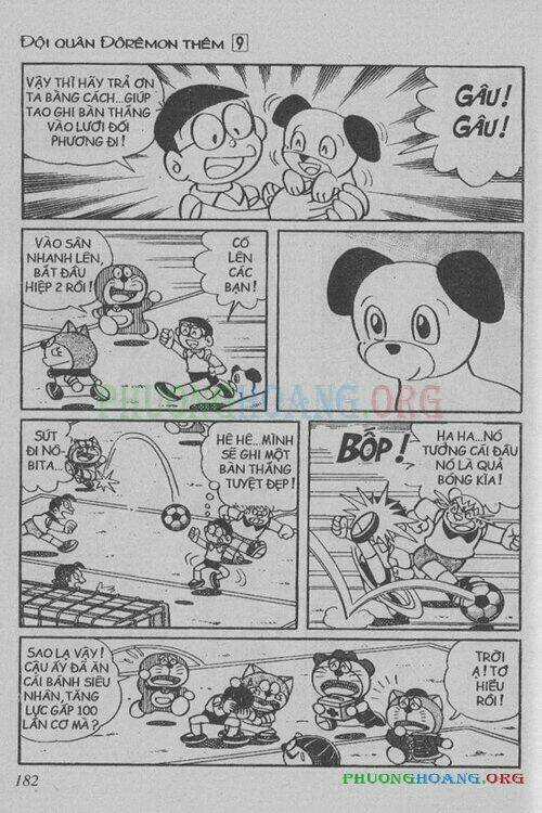 The Doraemon Special (Đội quân Doraemons Đặc Biệt+Đội quân Đôrêmon Thêm) Chapter 9 trang 180