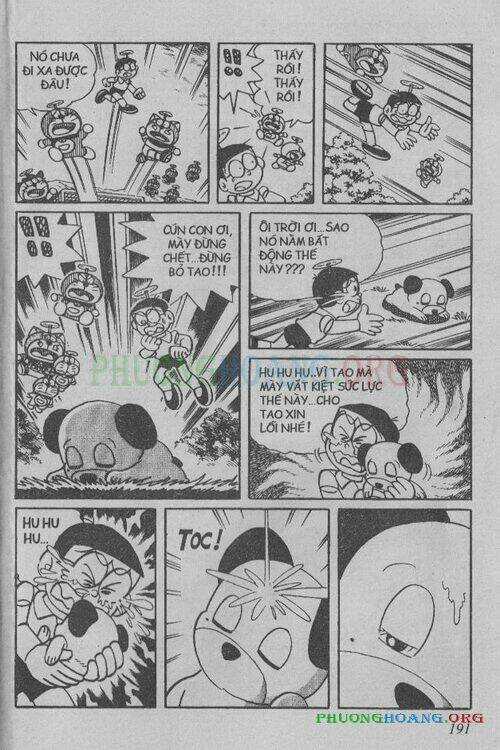The Doraemon Special (Đội quân Doraemons Đặc Biệt+Đội quân Đôrêmon Thêm) Chapter 9 trang 189