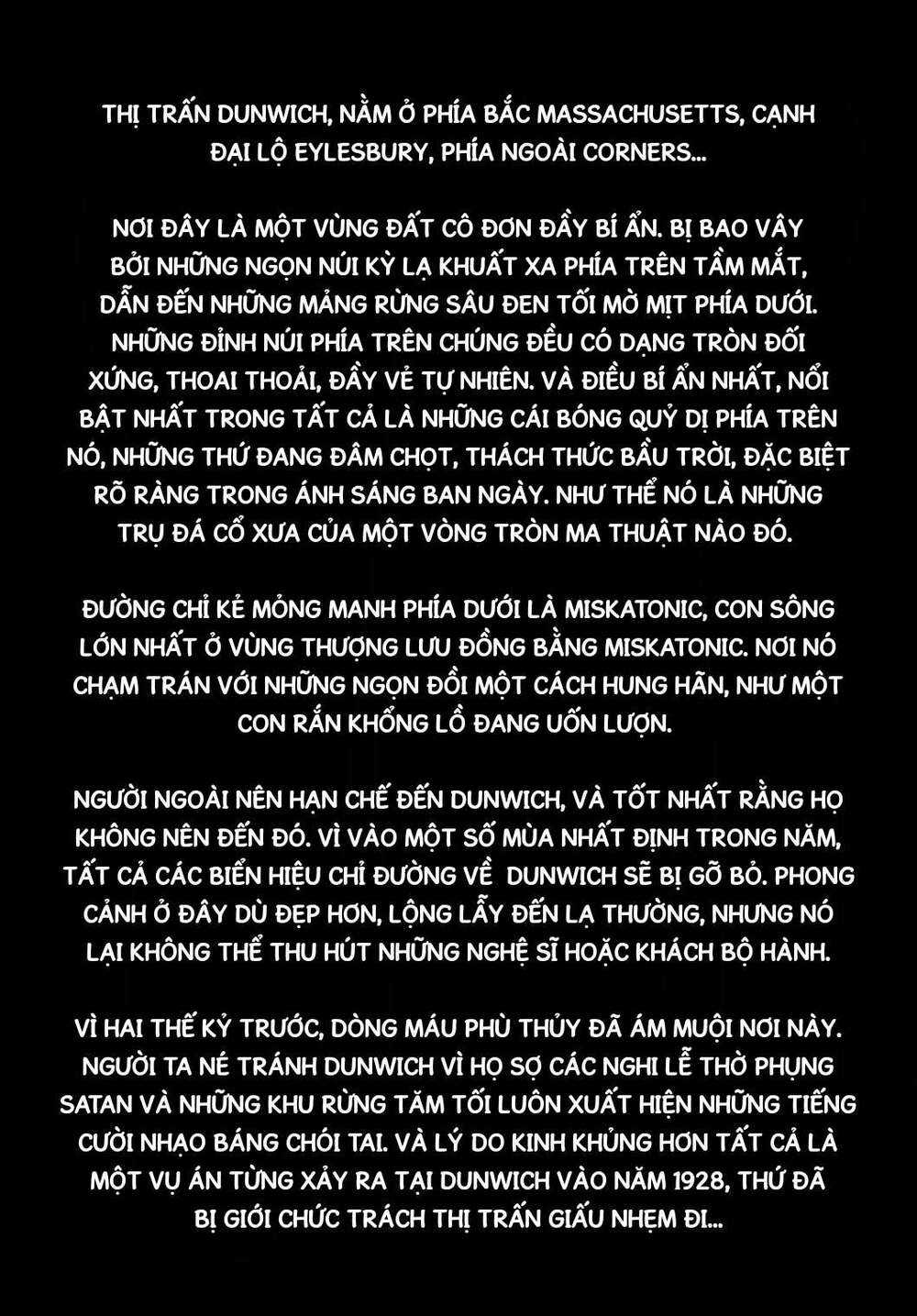 The Dunwich Horror - Dunwich No Kai Chapter 1 trang 14