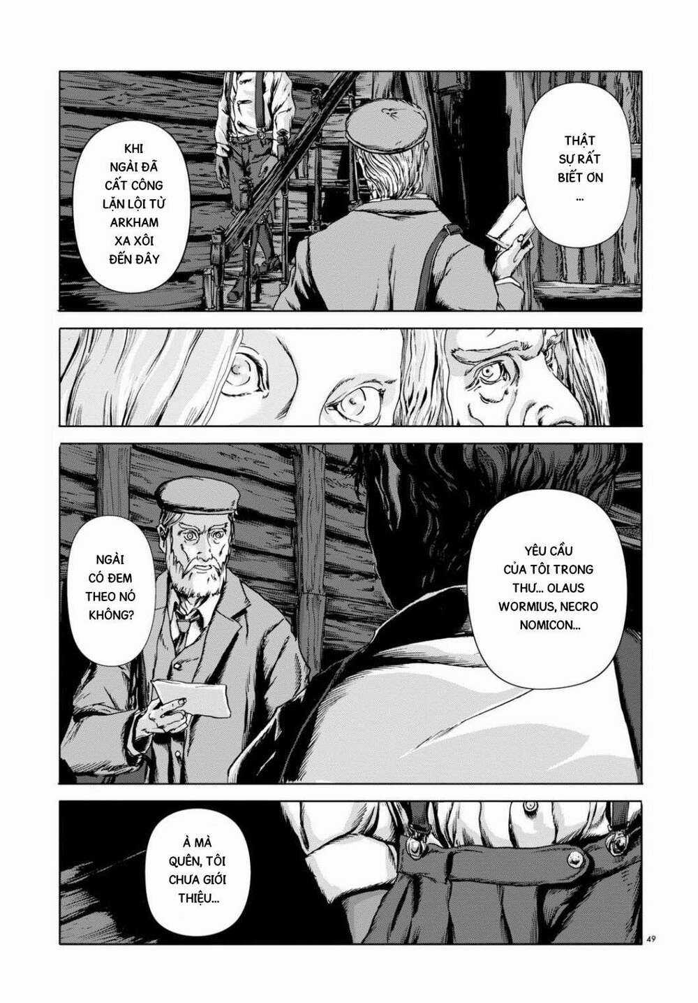 The Dunwich Horror - Dunwich No Kai Chapter 1 trang 43