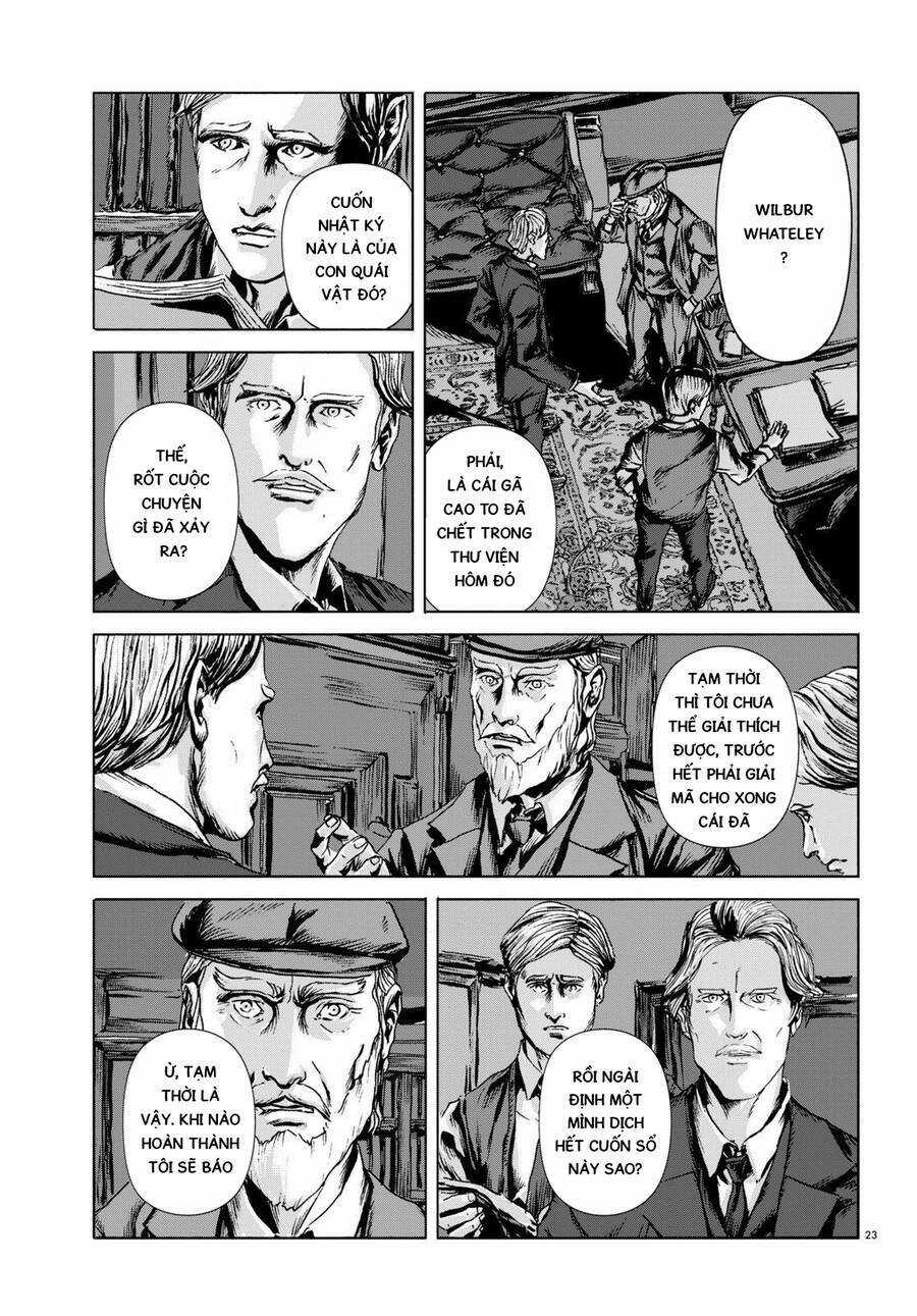 The Dunwich Horror - Dunwich No Kai Chapter 12 trang 21