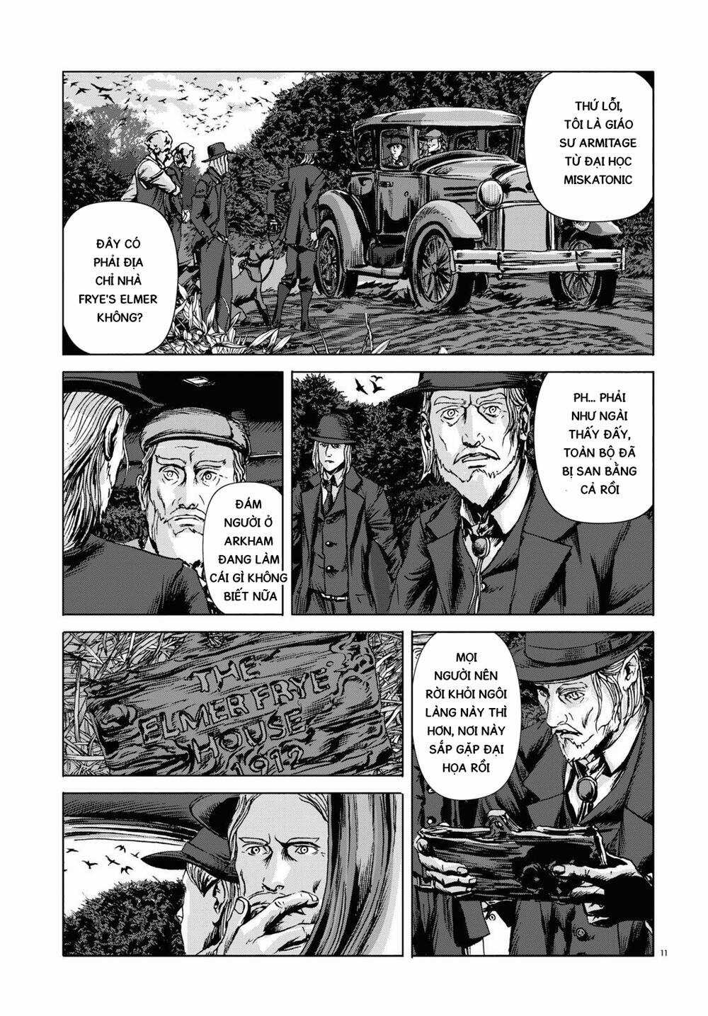 The Dunwich Horror - Dunwich No Kai Chapter 13 trang 11