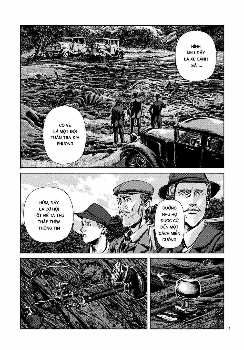 The Dunwich Horror - Dunwich No Kai Chapter 13 trang 13