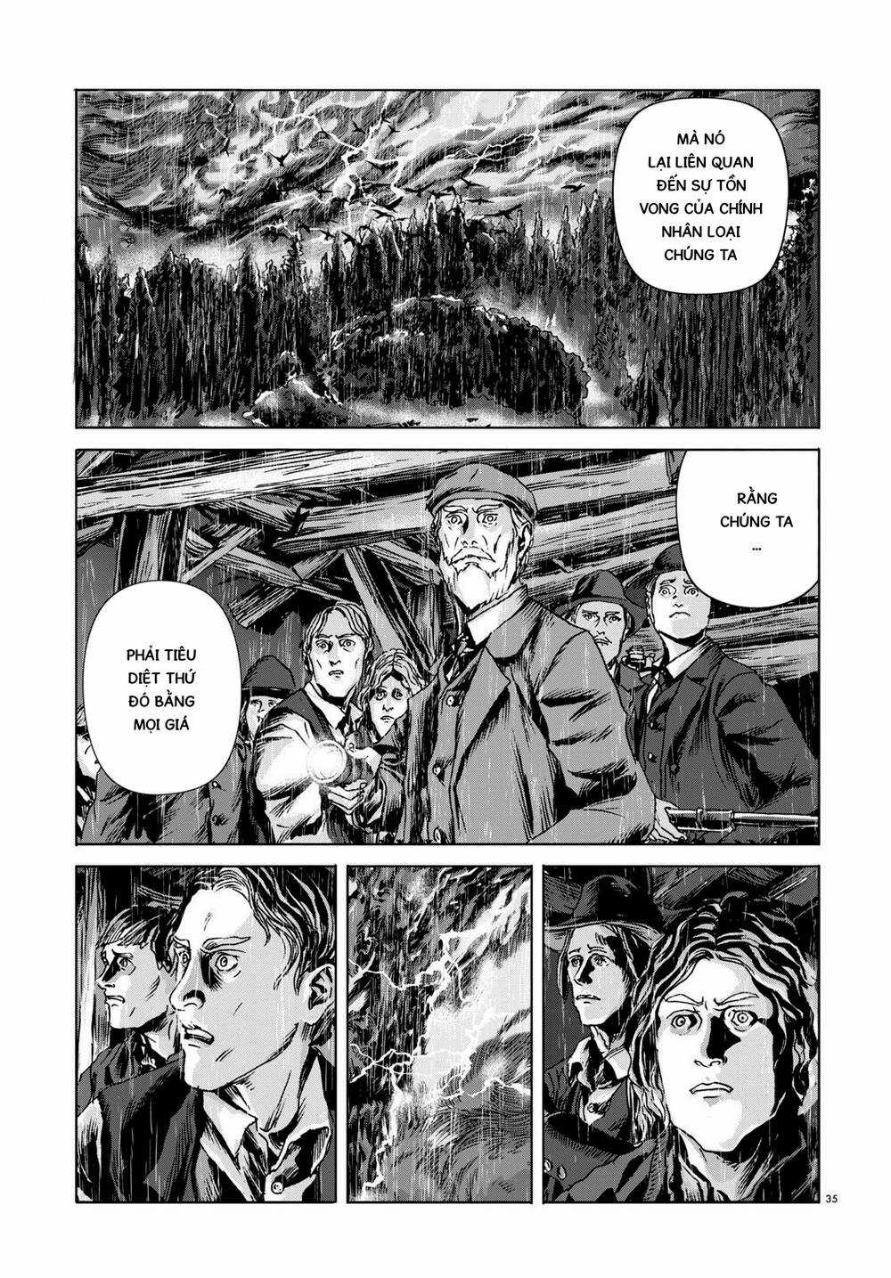 The Dunwich Horror - Dunwich No Kai Chapter 13 trang 34