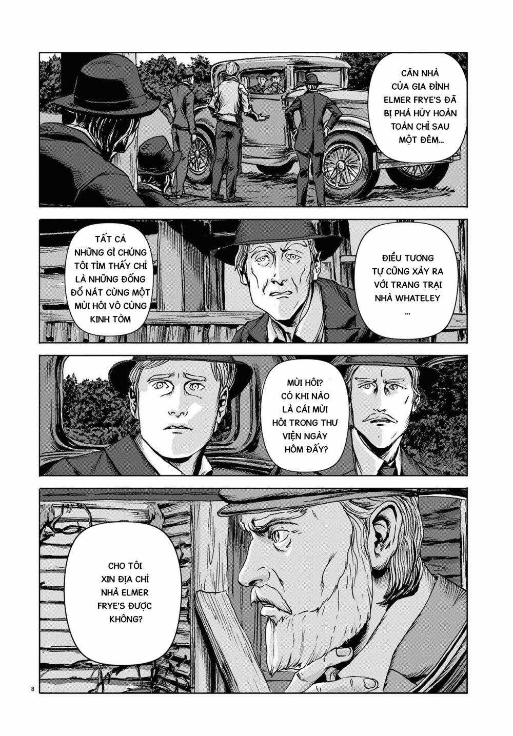 The Dunwich Horror - Dunwich No Kai Chapter 13 trang 8