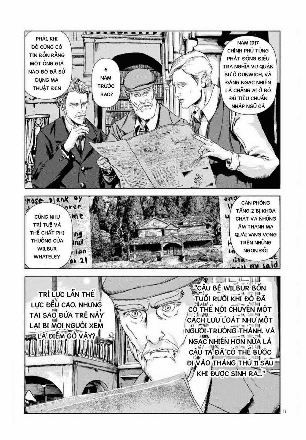 The Dunwich Horror - Dunwich No Kai Chapter 2 trang 10