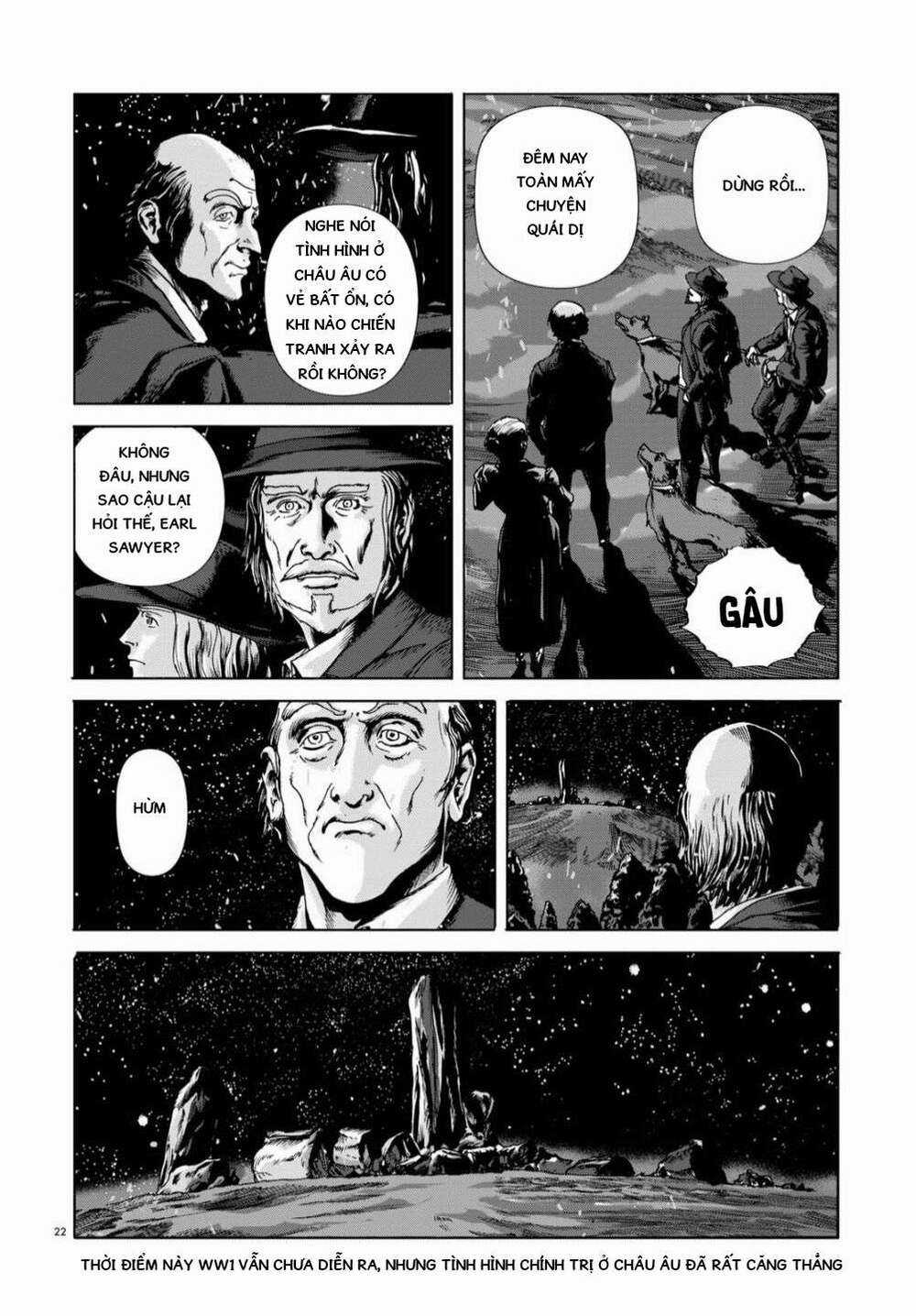 The Dunwich Horror - Dunwich No Kai Chapter 2 trang 21