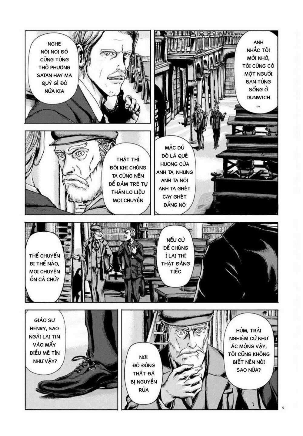 The Dunwich Horror - Dunwich No Kai Chapter 2 trang 8