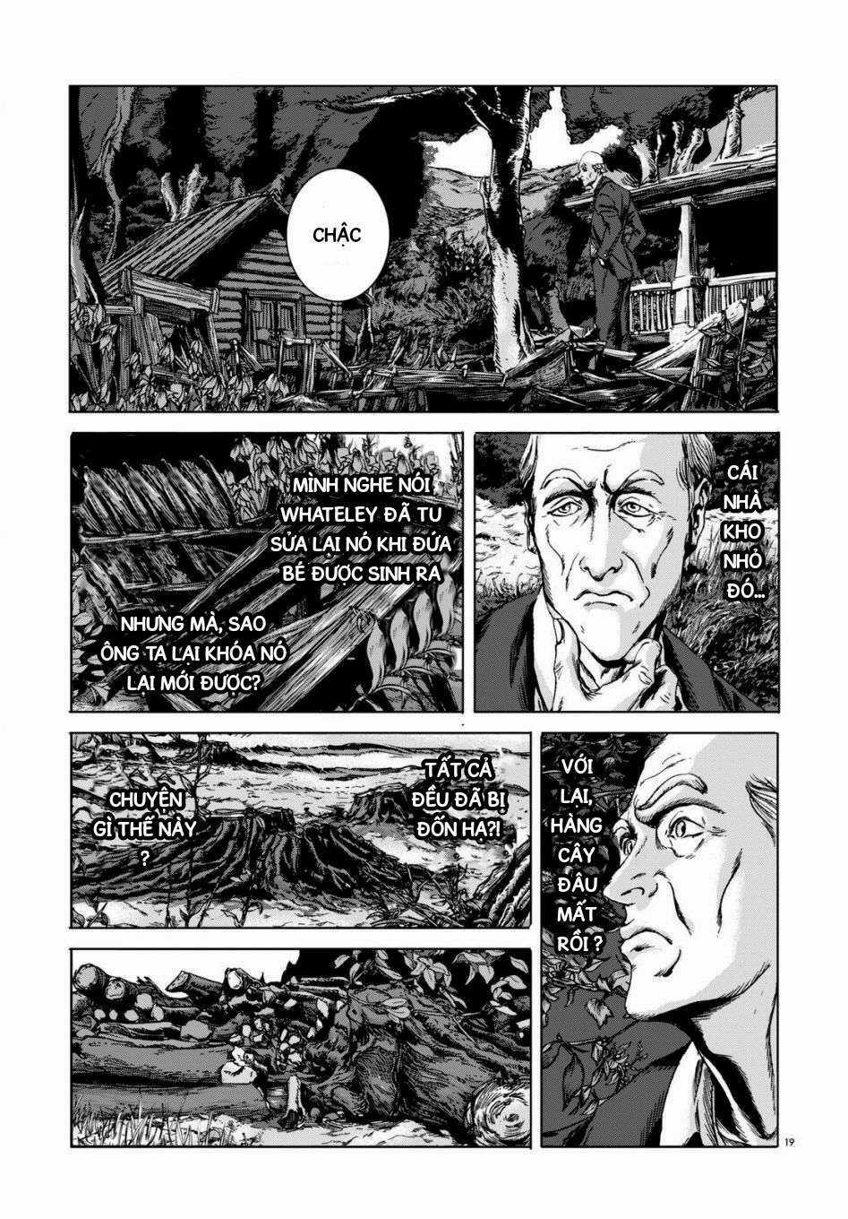 The Dunwich Horror - Dunwich No Kai Chapter 3 trang 19