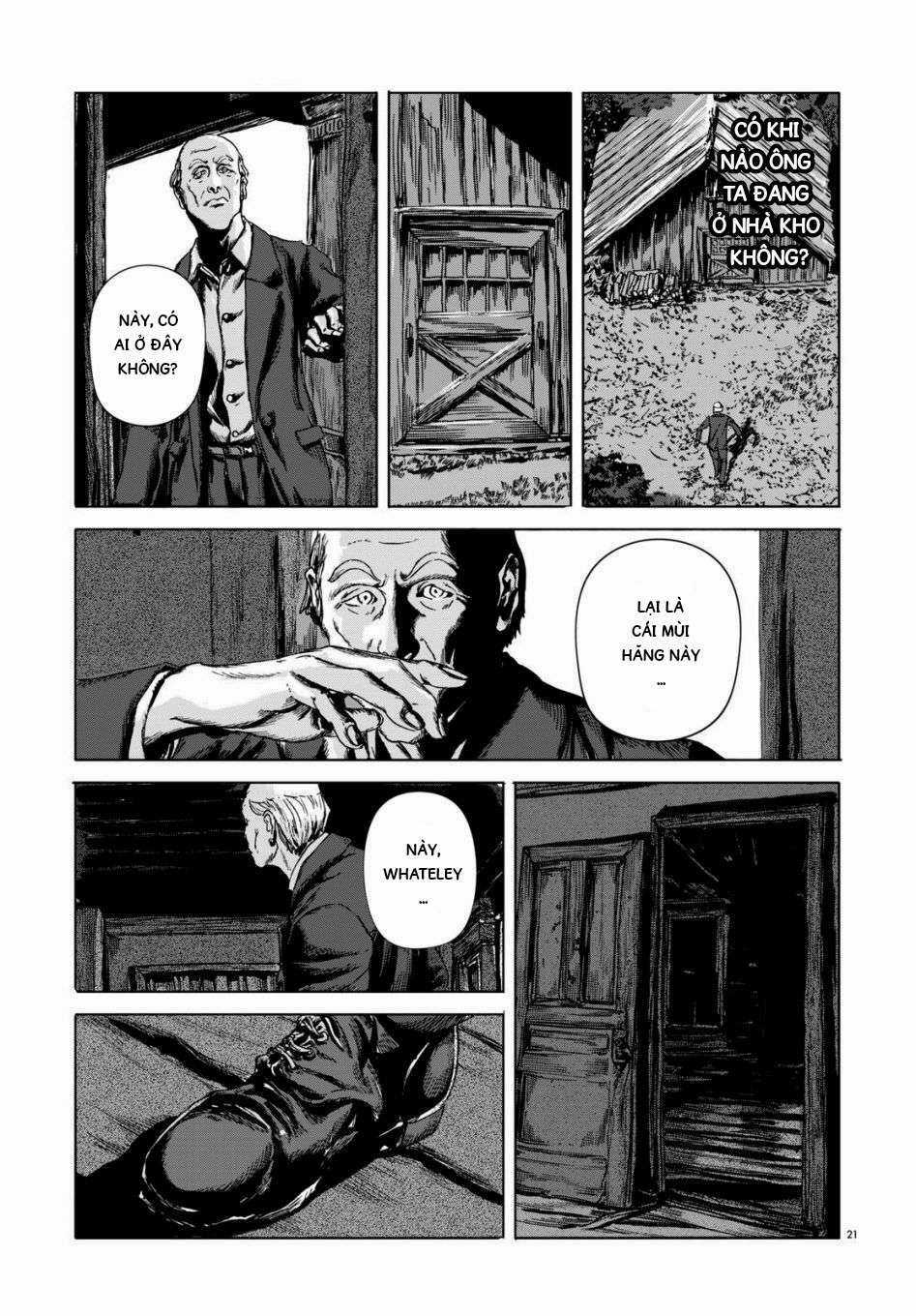 The Dunwich Horror - Dunwich No Kai Chapter 3 trang 21