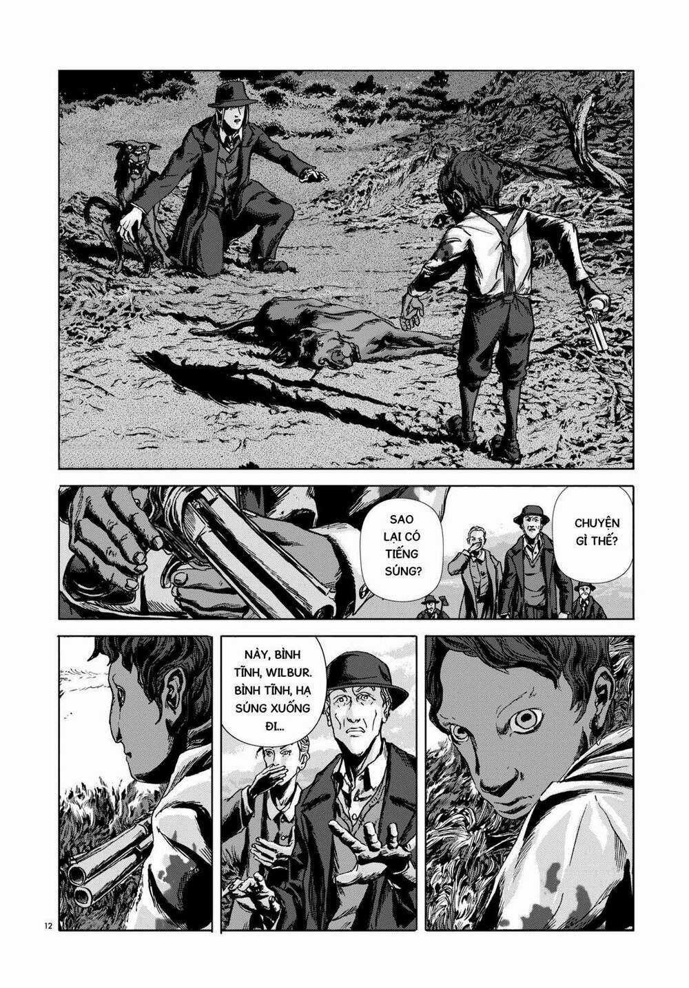 The Dunwich Horror - Dunwich No Kai Chapter 4 trang 11