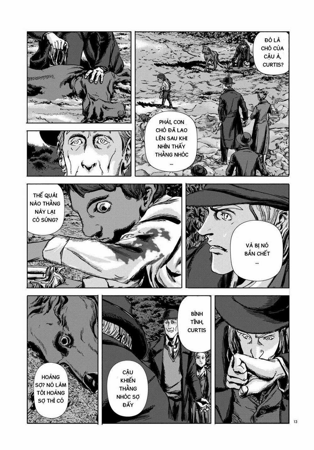 The Dunwich Horror - Dunwich No Kai Chapter 4 trang 12