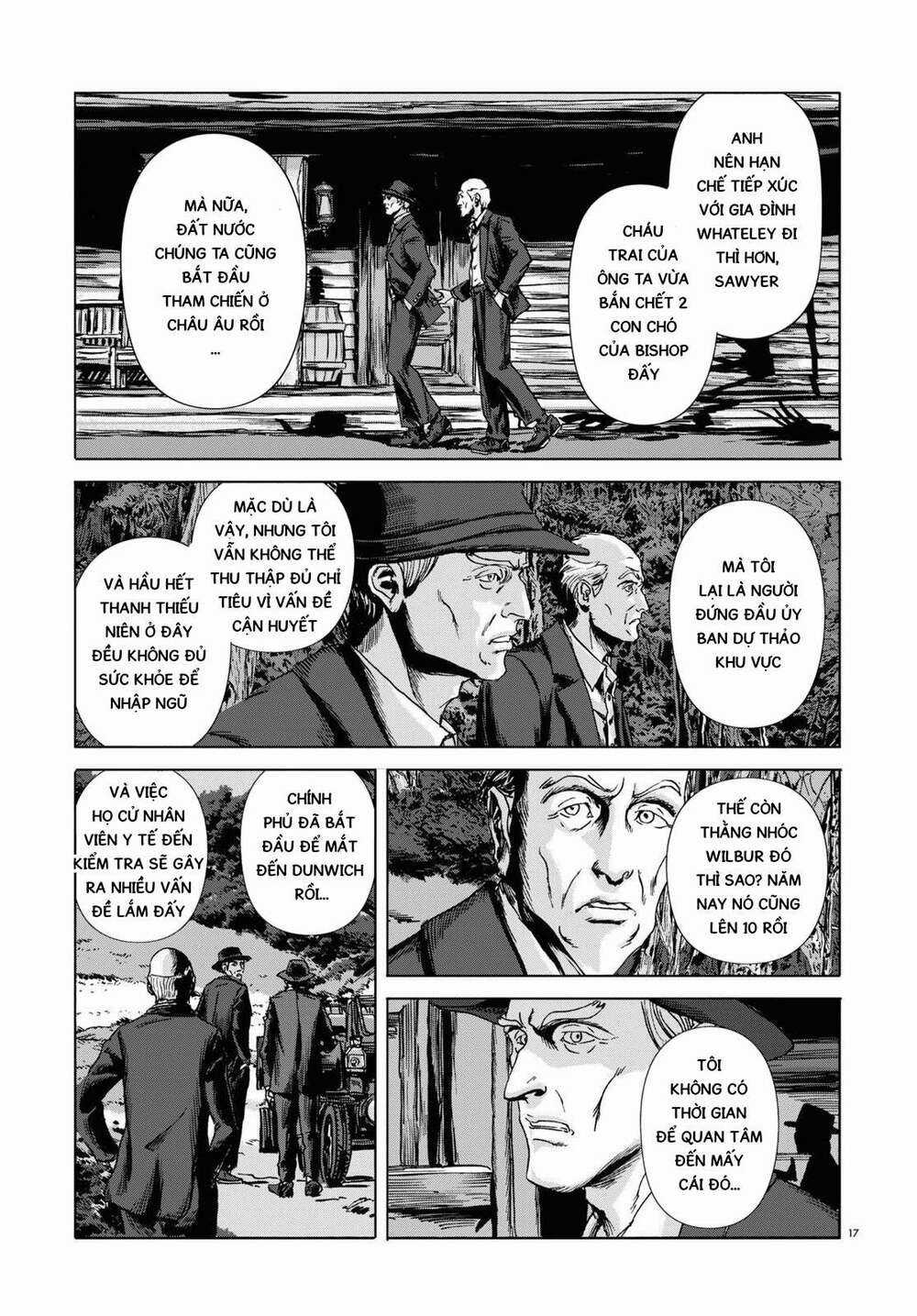 The Dunwich Horror - Dunwich No Kai Chapter 4 trang 16