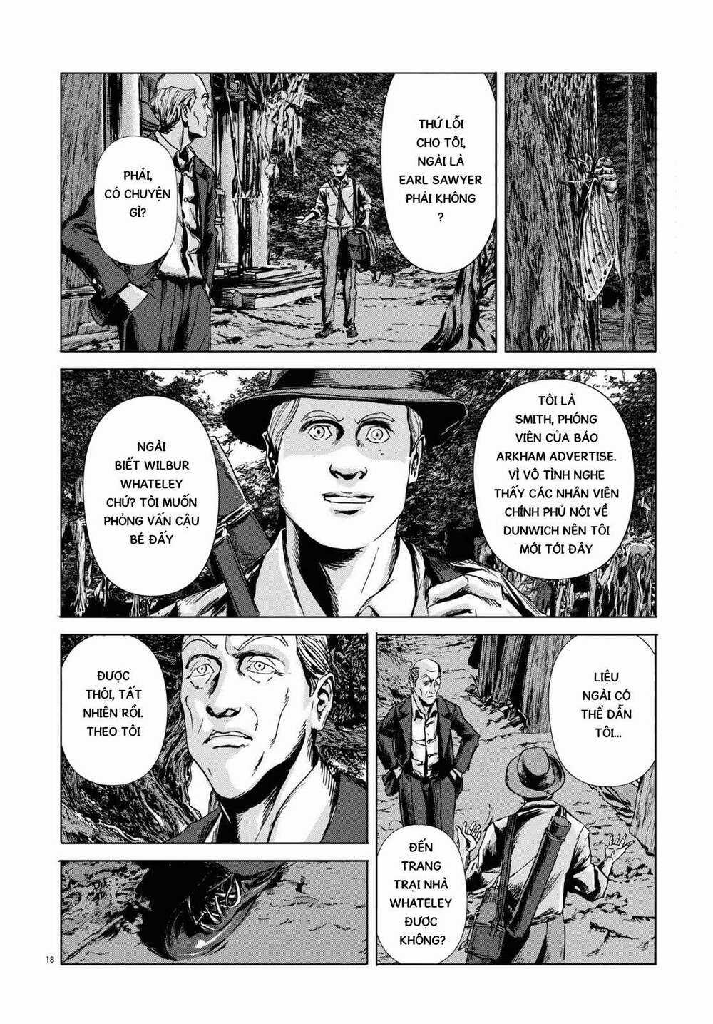 The Dunwich Horror - Dunwich No Kai Chapter 4 trang 17