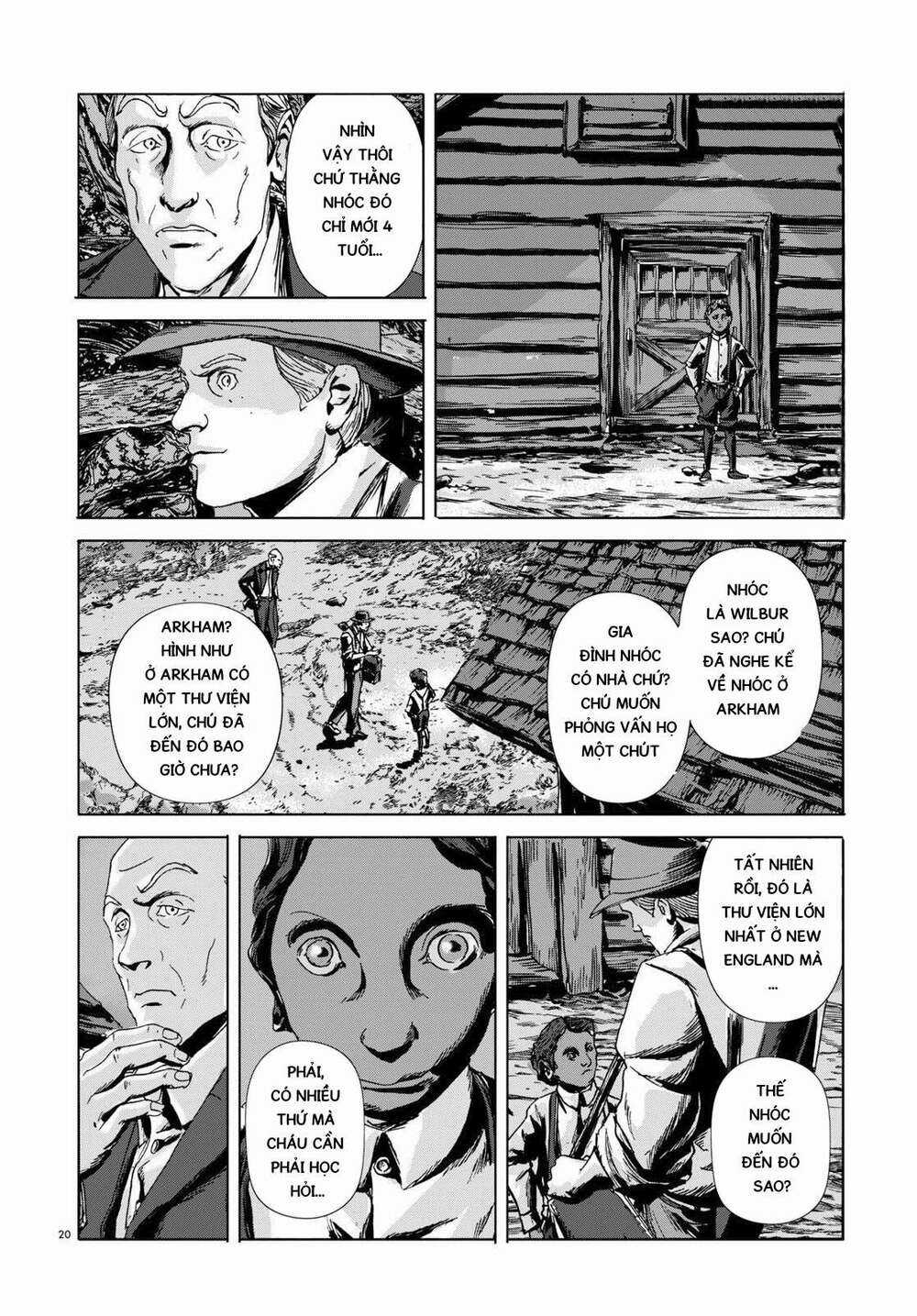 The Dunwich Horror - Dunwich No Kai Chapter 4 trang 19