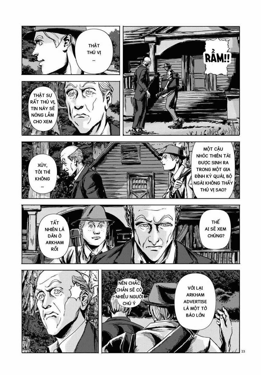 The Dunwich Horror - Dunwich No Kai Chapter 4 trang 22