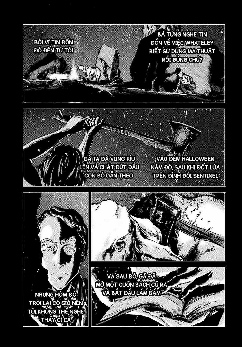 The Dunwich Horror - Dunwich No Kai Chapter 4 trang 5