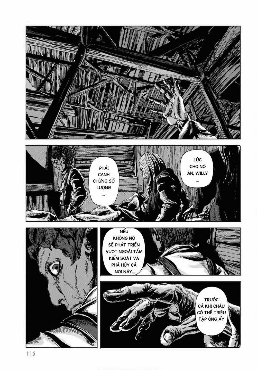 The Dunwich Horror - Dunwich No Kai Chapter 5 trang 13